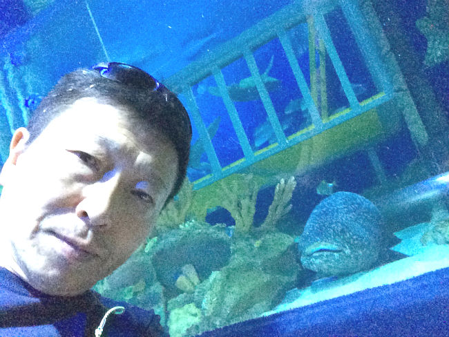 日本語パートナーズ マレーシア ジョホール州 クアラルンプールの水族館にて