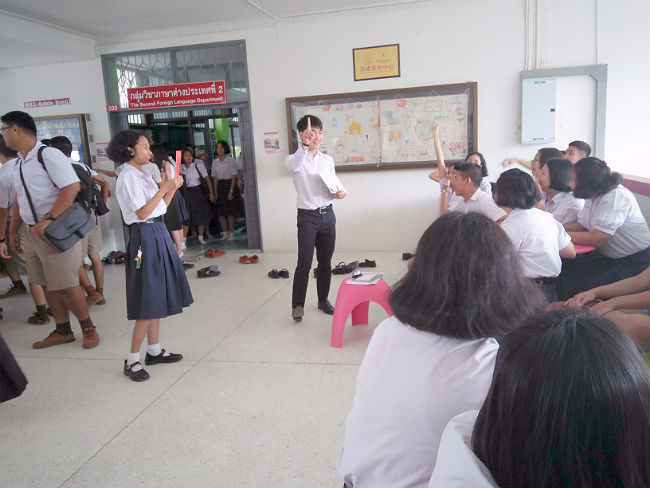 日本語パートナーズ タイ ナコンシータマラート 教室がなくても授業に問題なし