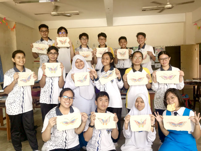 マレーシア、サラワクに派遣の日本語パートナーズの活動の写真8