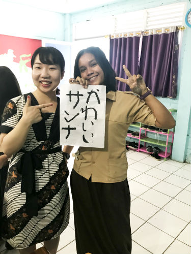 インドネシア、ジャボデタベックに派遣の日本語パートナーズの活動の写真6