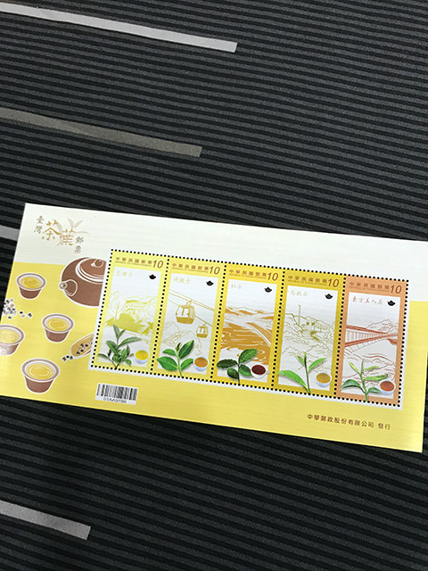 切手シートの写真