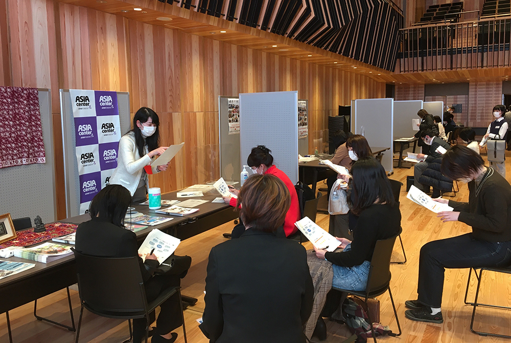 2022年1月21日（金曜日）に全養協日本語教師採用合同説明会にてブースを出展しました。