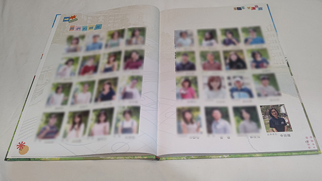 日本語パートナーズの顔写真が掲載されたページの写真