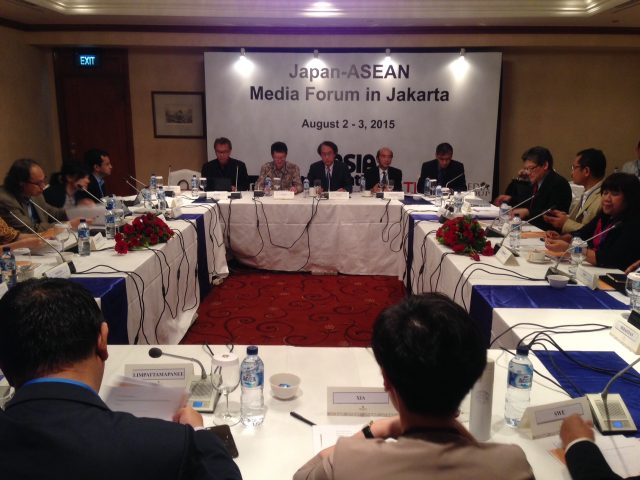 2015年第1回メディア・フォーラム　インドネシア　ジャカルタ