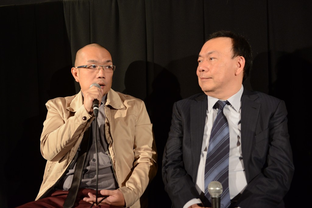 A photo of Mr.Tieng and Mr.Ishizaka