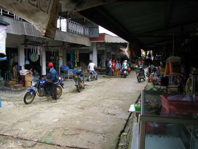 Malaysia-Indonesia border in East Kalimantan, Indonesia