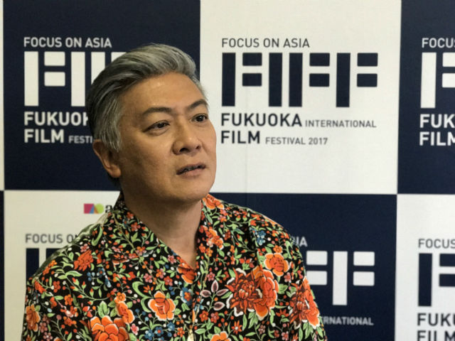 A photo of Dick Lee at the Asia Focus Fukuoka International Film Festival 2017