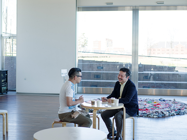 Pang Khee Teik (right) and Seiya Shimada (left)