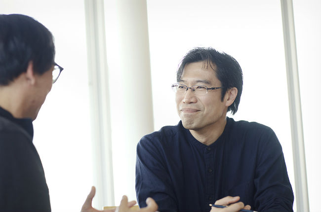 A photo of Ken Takiguchi in the interview