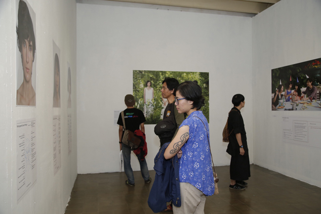 A photo of the exhibition