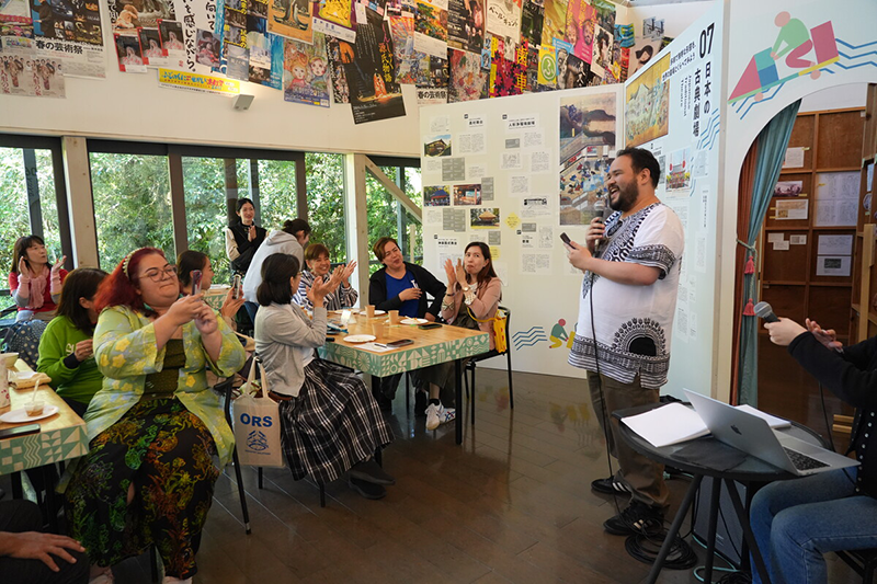 A playwright talks about his life and creative process.